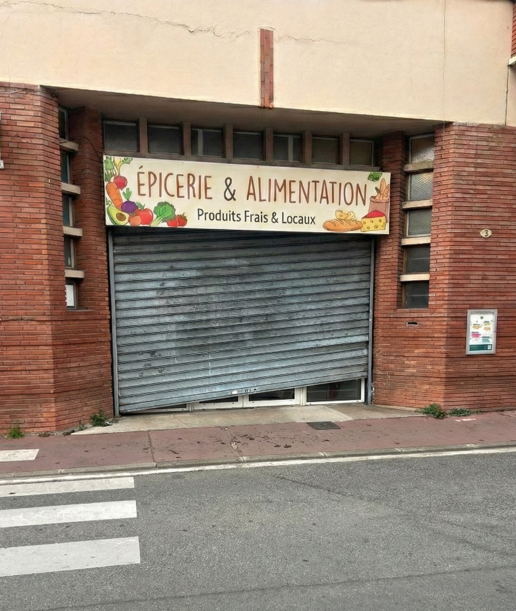 Rideau métallique endommagé Bordeaux