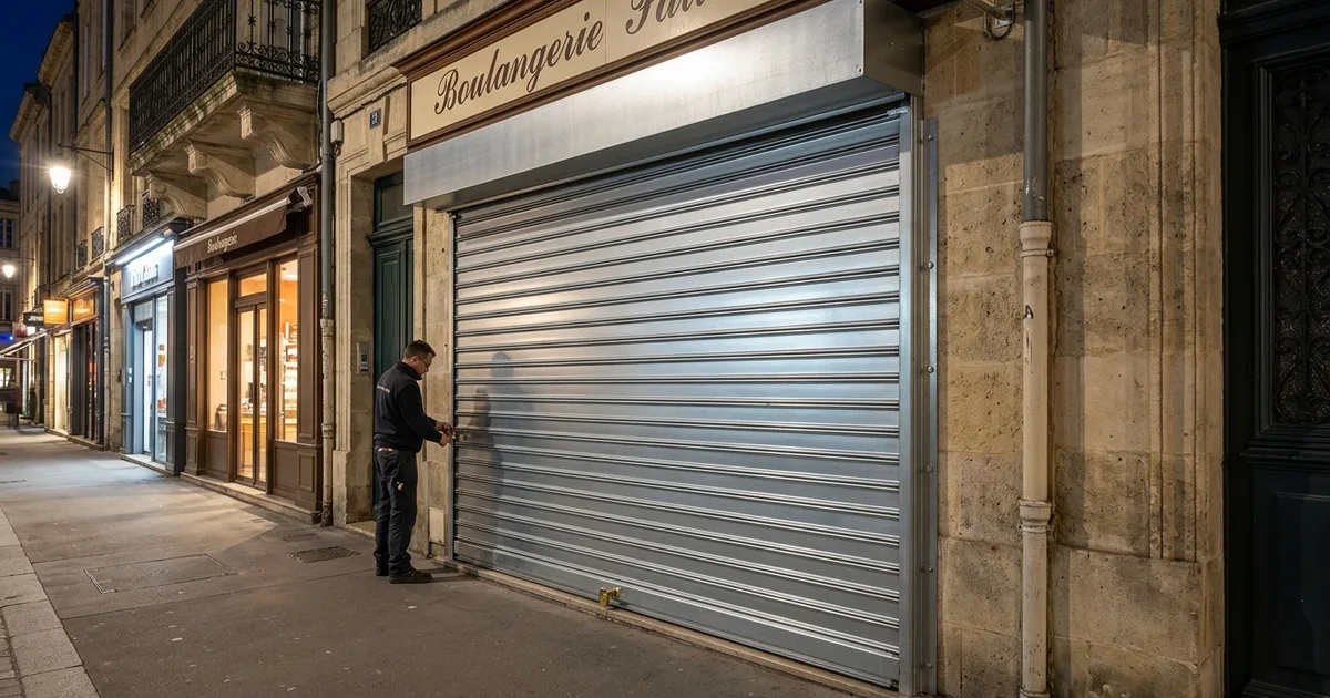Assurance Bris Rideau Métallique Bordeaux 2026 : Dossier
