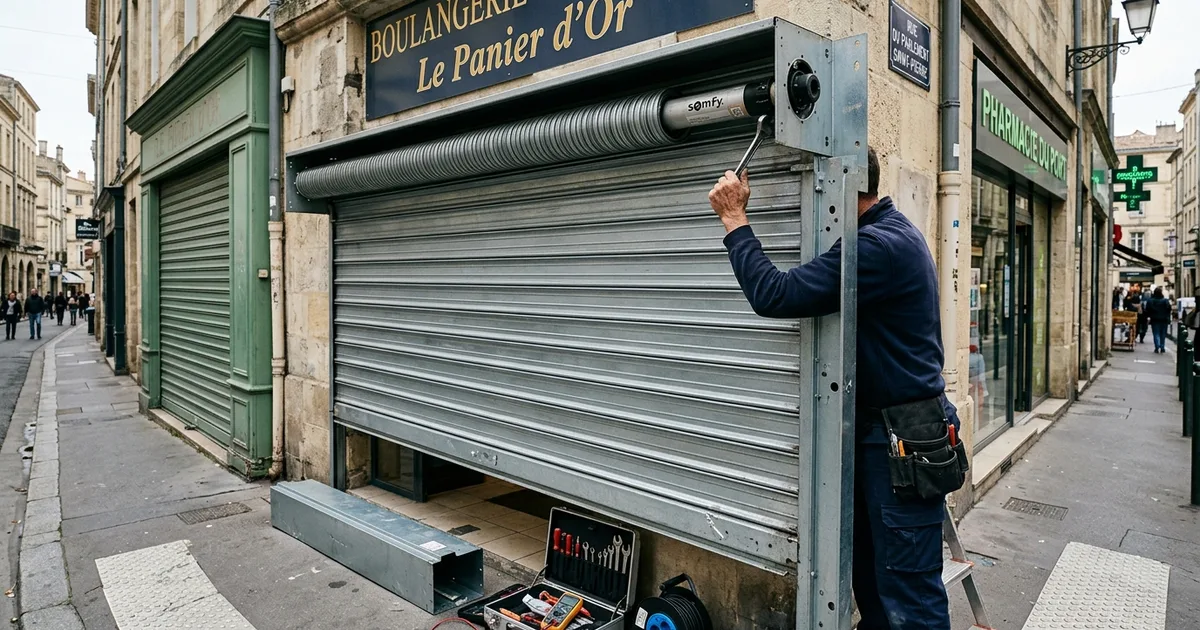Câble Rideau Métallique Cassé Bordeaux 2026 : Analyse de Rupture