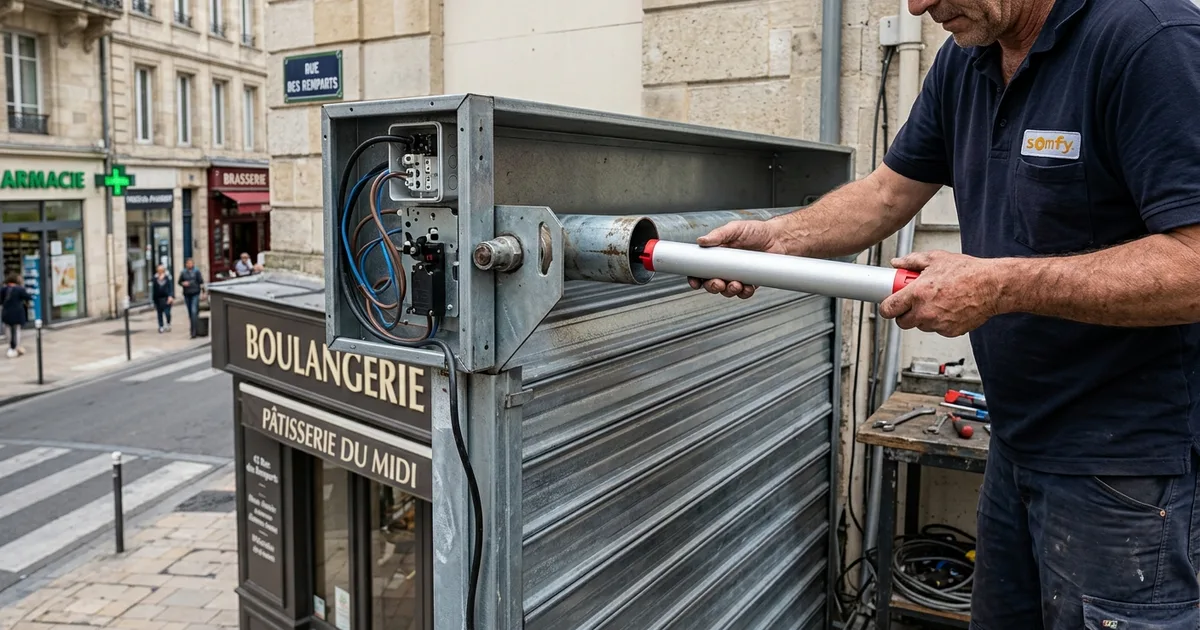 Durée de Vie Moteur Rideau Métallique Bordeaux 2026