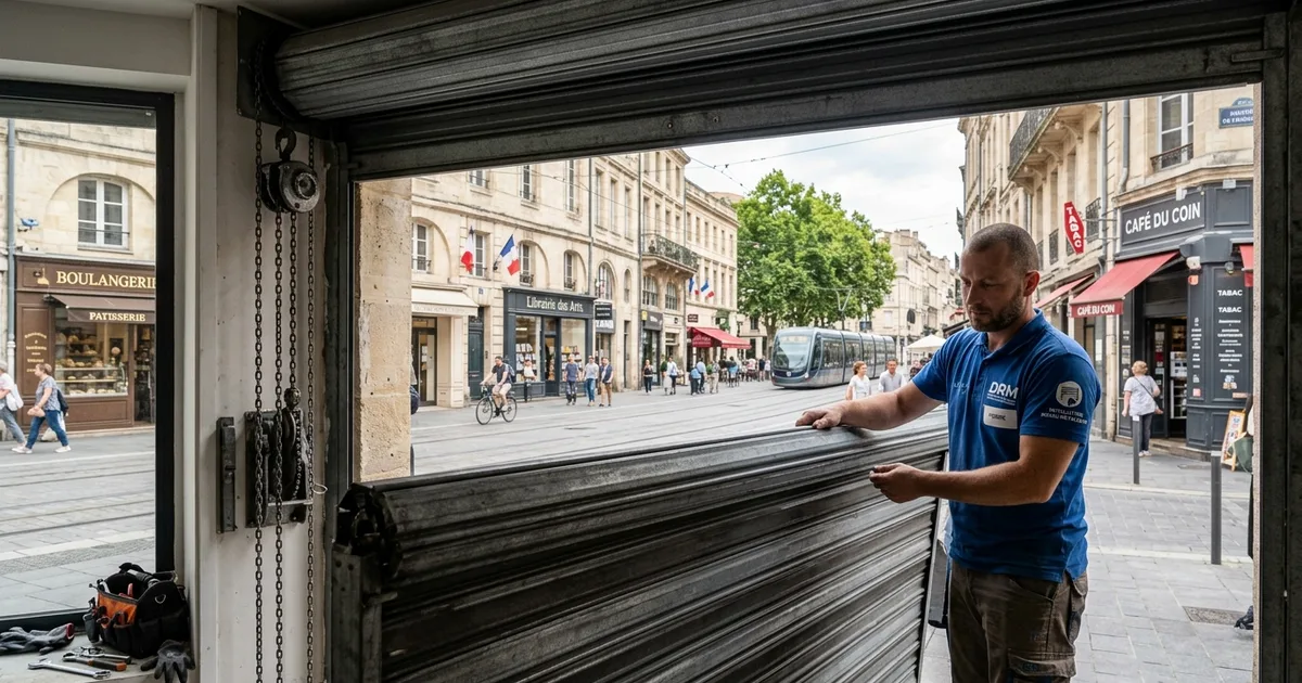 Normes Installation Rideau Métallique à Bordeaux : Ce Qui Change en 2026