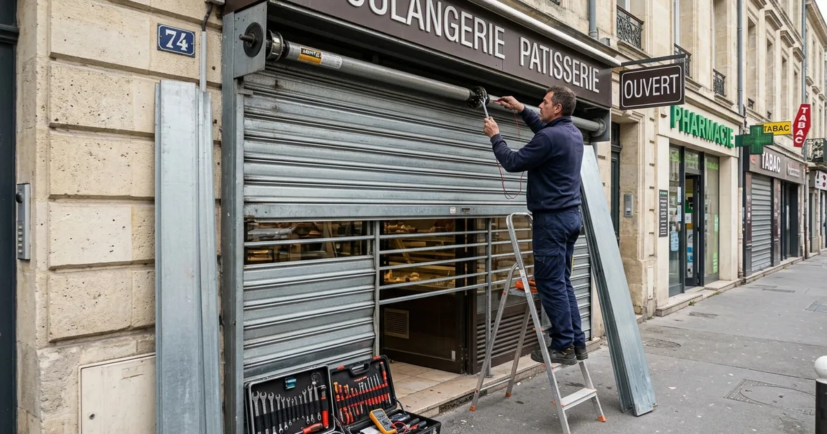 Tension Ressort Rideau Métallique Bordeaux : Réglage Expert 2026