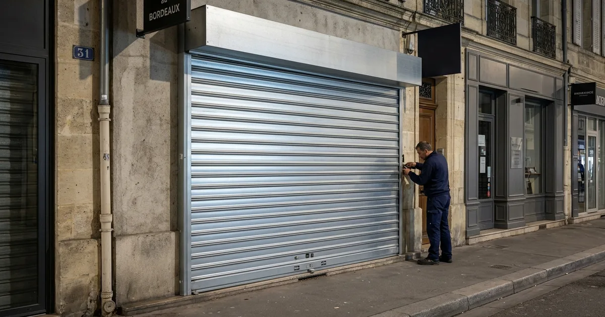 Rideau Métallique Bordeaux 2026 : Tests Résistance Intrusion