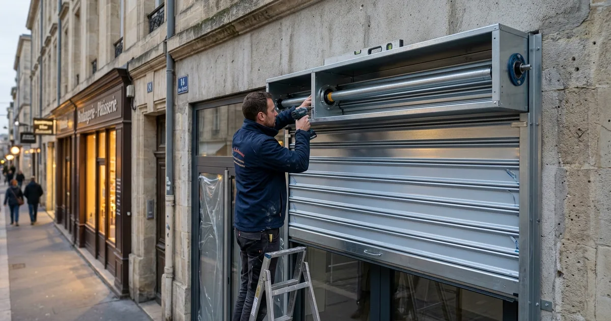 Rideau Métallique Porte de Garage Bordeaux 2026 : Fiche Technique