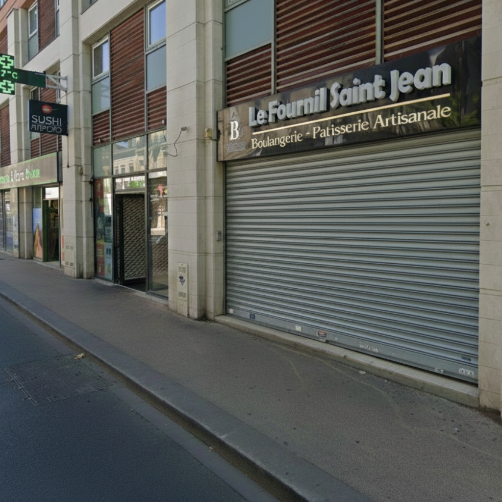 Installation rideau métallique Commerce Bordeaux