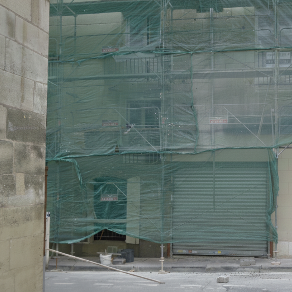 Installation rideau métallique Commerce Bordeaux