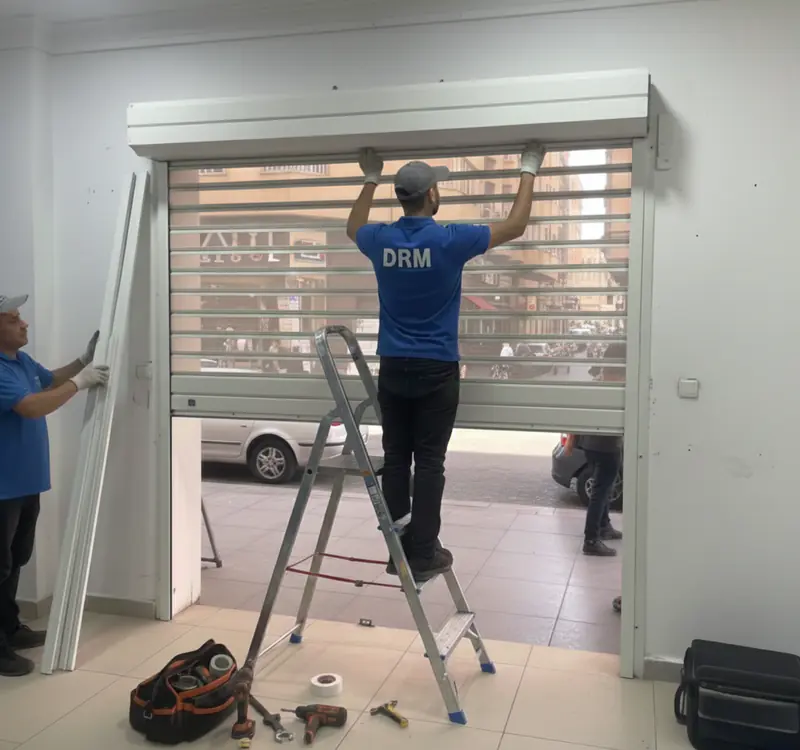 Installation rideau métallique Bordeaux